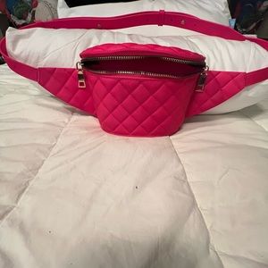Hot pink fanny pack 13